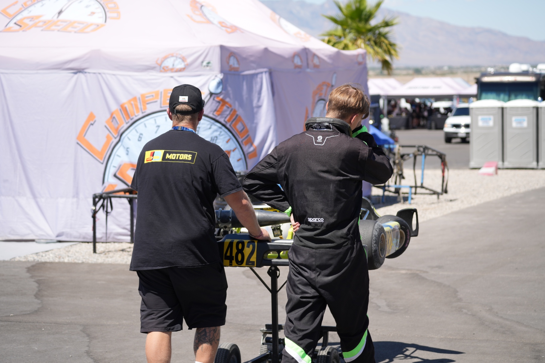 Paddock · Kart return · CotF R5