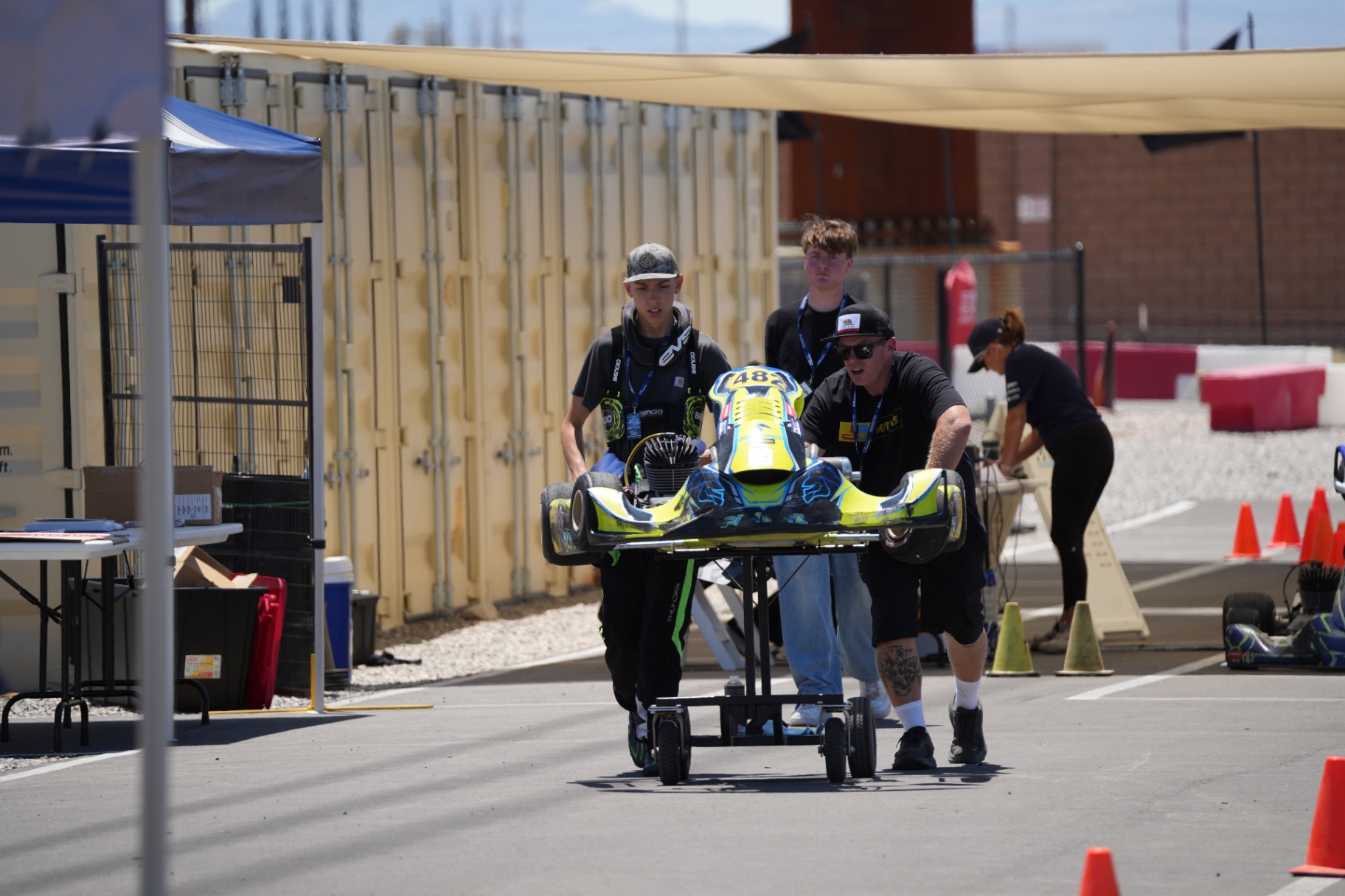Paddock · Kart handling · CotF R5