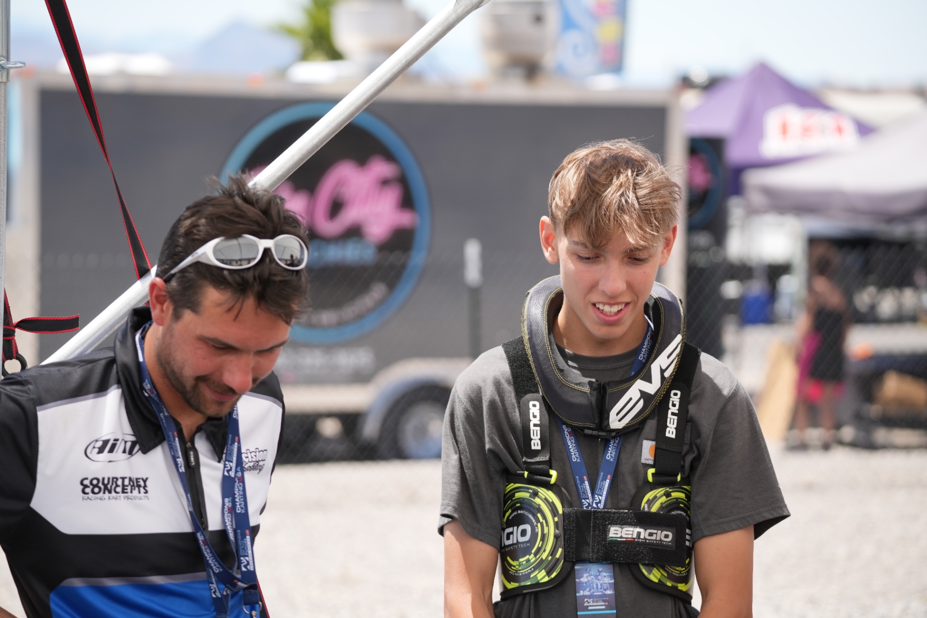 Paddock · Debrief with coach · CotF R5